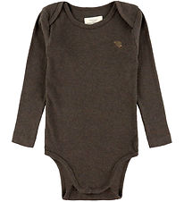 VACVAC Body L/Æ - Carlet - Rib - Dark Brown Melange VACVAC Body L/Æ - Carlet - Rib - Dark Brown Melange