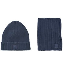 Liewood Gavesæt - Hue/Halsedisse - Lina - Classic Navy Liewood Gavesæt - Hue/Halsedisse - Lina - Classic Navy