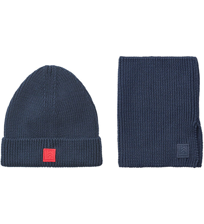 Liewood Gavesæt - Hue/Halsedisse - Lina - Classic Navy