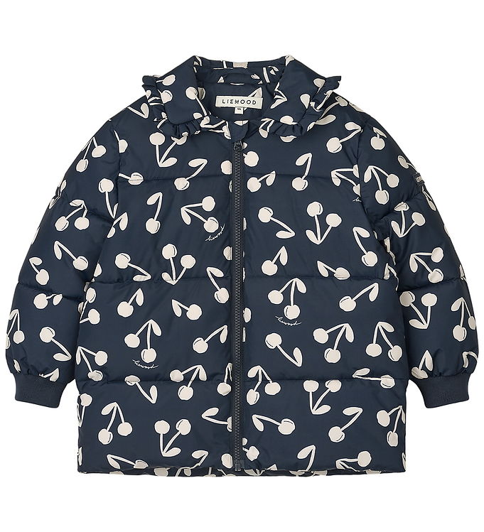 Liewood Dynejakke - Anemone - Cherry Blossom/Classic Navy
