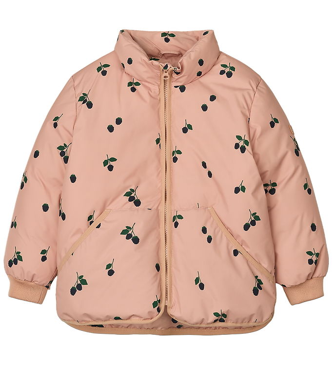 Liewood Dynejakke - Brantley - Berry/Pale Tuscany