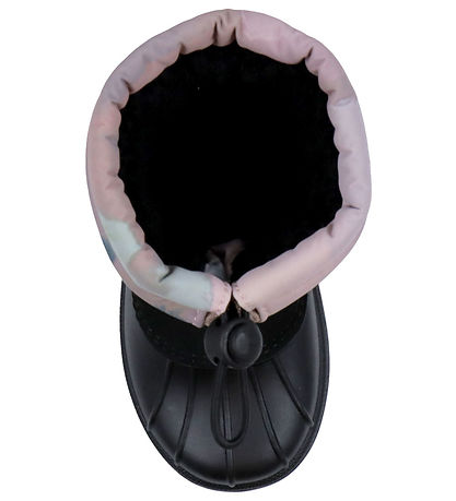 Color Kids Vinterstøvler - Uld - Woodrose m. Print