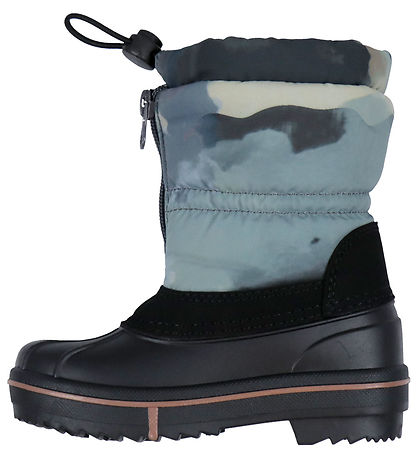 Color Kids Vinterstøvler - Uld - Stormy Weather m. Print