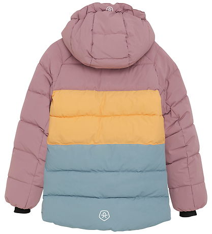 Color Kids Dynejakke - Quilt - Woodrose Color Kids Dynejakke - Quilt - Woodrose
