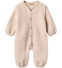 Wheat Heldragt - Uldfleece - Levi - Pale Lilac Wheat Heldragt - Uldfleece - Levi - Pale Lilac