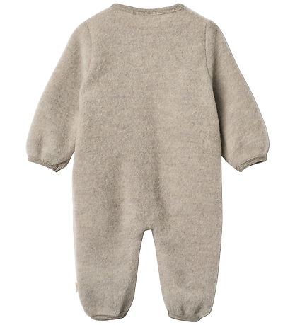 Wheat Heldragt - Uldfleece - Levi - Khaki Melange