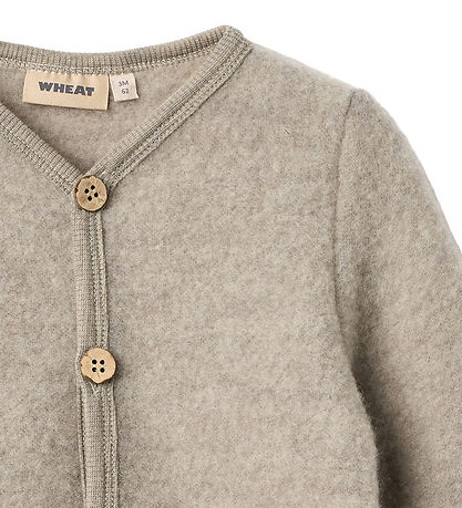 Wheat Heldragt - Uldfleece - Levi - Khaki Melange