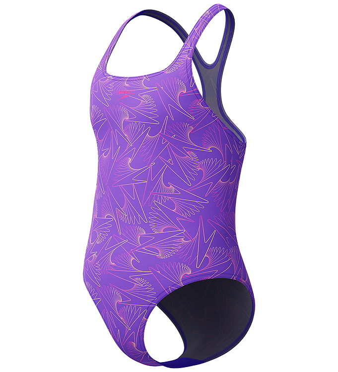Speedo Badedragt - HyperBoom Allover Medalist - Lilla/Pink