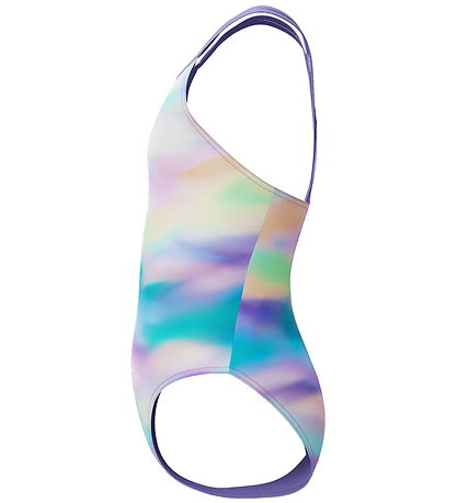 Speedo Badedragt - Printed Twinstrap - Lilla/Grøn/Orange