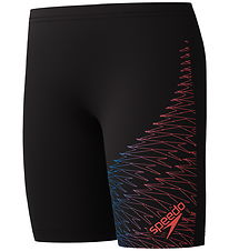 Speedo Badebukser - Medley Logo - Sort m. Rød Speedo Badebukser - Medley Logo - Sort m. Rød