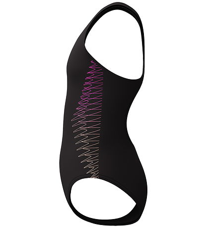 Speedo Badedragt - Placement Muscleback - Sort/Fersken Speedo Badedragt - Placement Muscleback - Sort/Fersken
