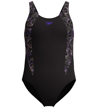 Speedo Badedragt - HyperBoom Splice Muscleback - Sort/Fersken Speedo Badedragt - HyperBoom Splice Muscleback - Sort/Fersken