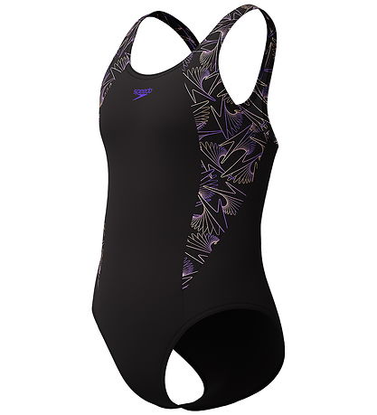 Speedo Badedragt - HyperBoom Splice Muscleback - Sort/Fersken Speedo Badedragt - HyperBoom Splice Muscleback - Sort/Fersken
