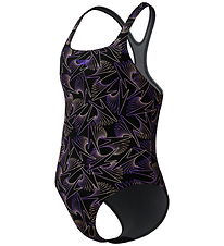 Speedo Badedragt - HyperBoom Allover Medalist - Sort/Fersken Speedo Badedragt - HyperBoom Allover Medalist - Sort/Fersken