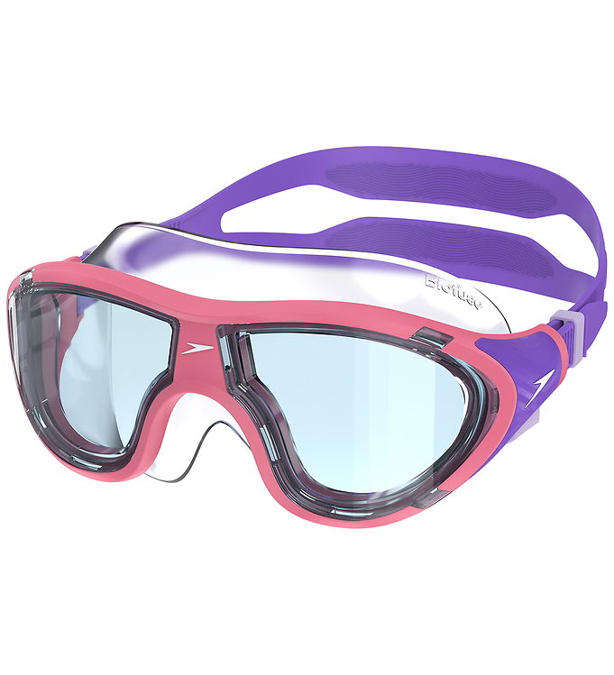 Speedo svømmemaske til junior - Biofuse 2.0 - Pink/blå