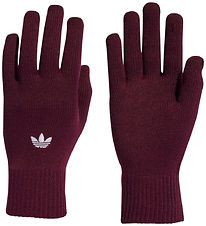 adidas Originals handsker - Strik - Adicolor GL - Maroon adidas Originals handsker - Strik - Adicolor GL - Maroon