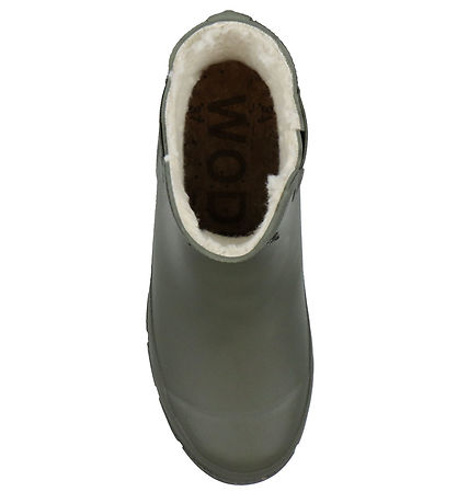 Woden Gummistøvler m. For - Liv Warm Waterproof - Dark Olive