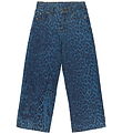 The New Jeans - Wide Fit - TnPrima - Medium Blue Denim/Leo The New Jeans - Wide Fit - TnPrima - Medium Blue Denim/Leo