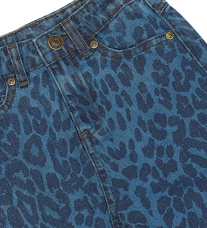 The New Nederdel - TnPrima - Mediun Blue Denim/Leo