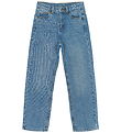 The New Jeans - Straight Fit - TnPrue - Light Blue Denim m. Brod The New Jeans - Straight Fit - TnPrue - Light Blue Denim m. Brod