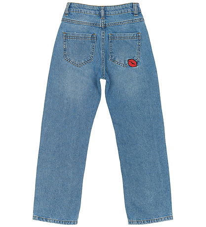 The New Jeans - Straight Fit - TnPrue - Light Blue Denim m. Brod