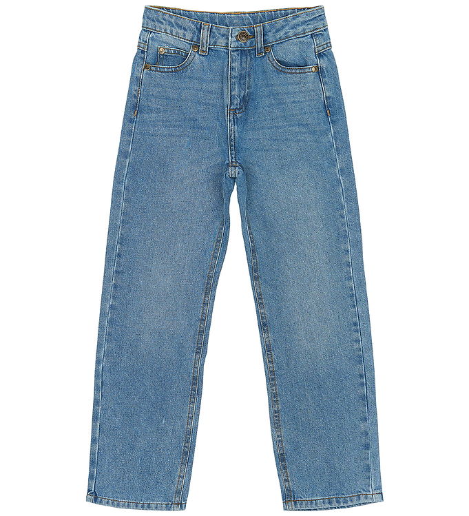 The New Jeans - Straight Fit - TnPrue - Light Blue Denim m. Brod