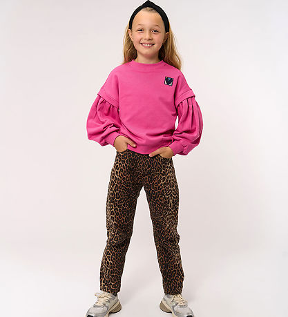 The New Jeans - Twill - Mom Fit - TnPanya - Feather Gray/Leo