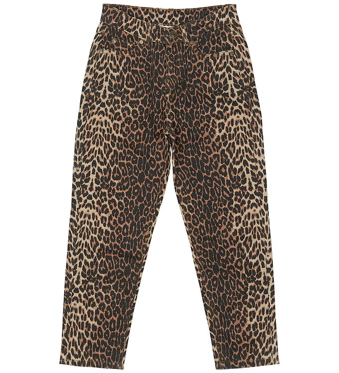 The New Jeans - Twill - Mom Fit - TnPanya - Feather Gray/Leo