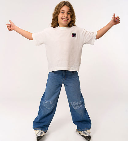 The New Jeans - Wide Fit - TnPurity - Medium Blue Denim