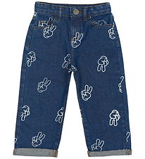 The New Siblings Jeans - Wide Fit - TnstProsper - Medium Blue De The New Siblings Jeans - Wide Fit - TnstProsper - Medium Blue De