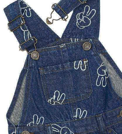 The New Siblings Smækbukser - TnstProsper - Medium Blue Denim
