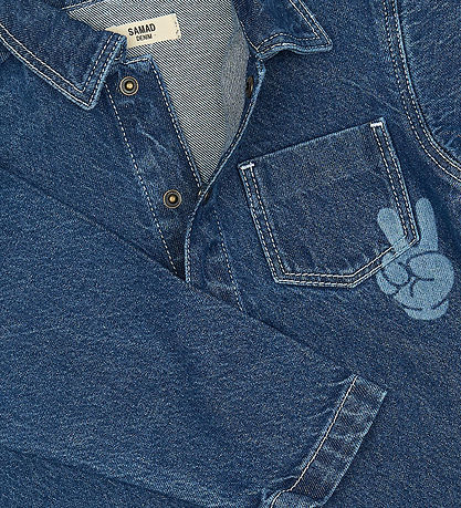 The New Siblings Overshirt - TnstParker - Blue Denim