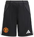 adidas Performance Shorts - Mufc H SHO Y - BLACK adidas Performance Shorts - Mufc H SHO Y - BLACK