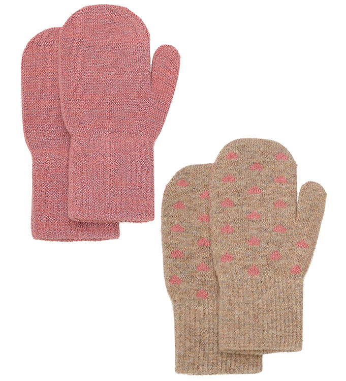 CeLaVi Luffer - Uld/Nylon - 2-pak - Brick Dust