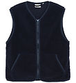 Minymo Fleece Vest - Teddy - Parisian Night