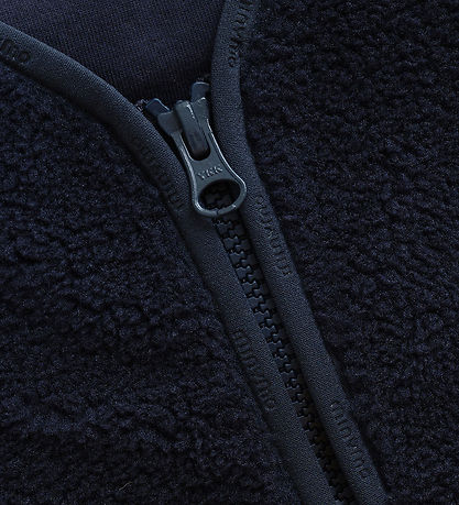 Minymo Fleecevest - Teddy - Parisian Night Minymo Fleecevest - Teddy - Parisian Night