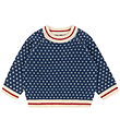 Konges Sløjd Bluse - Uld - Strik - Billi - Blå Konges Sløjd Bluse - Uld - Strik - Billi - Blå