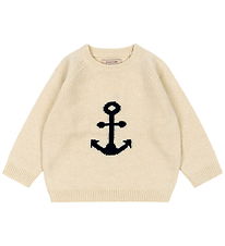 Konges Sløjd Bluse - Uld - Strik - Anchor - Sailor Konges Sløjd Bluse - Uld - Strik - Anchor - Sailor