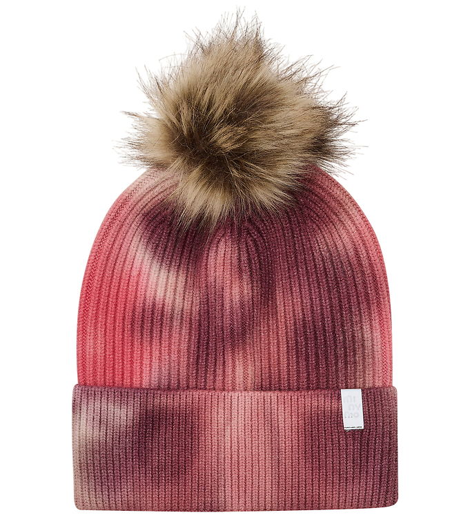 Minymo Hue - Strik/Rib - Withered Rose m. Kvast