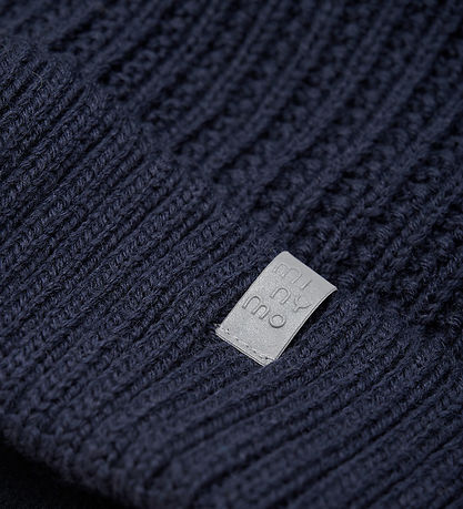 Minymo Hue m. Fleece - Uld/Akryl - Parisian Night m. Kvast