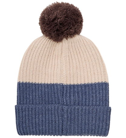 Minymo Hue m. Fleece - Uld/Akryl - Parisian Night m. Kvast