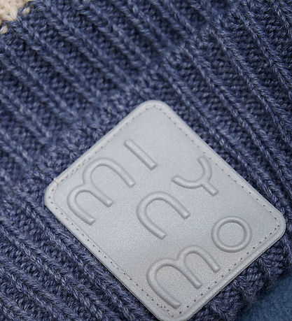 Minymo Hue m. Fleece - Uld/Akryl - Parisian Night m. Kvast