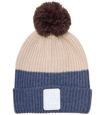 Minymo Hue m. Fleece - Uld/Akryl - Parisian Night m. Kvast