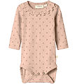 Lil Atelier Body l/æ - Rib - NbfGago - Cameo Rose Lil Atelier Body l/æ - Rib - NbfGago - Cameo Rose