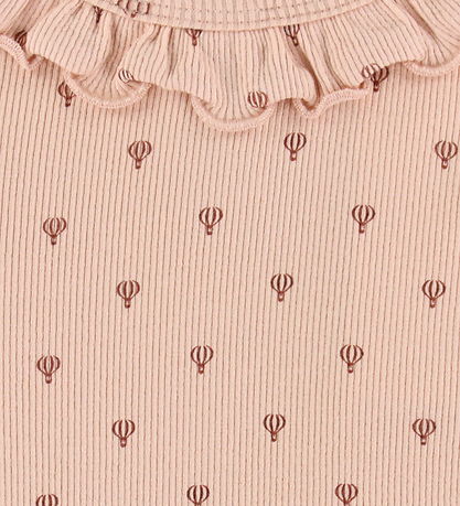 Lil Atelier Body l/æ - Rib - NbfGago - Cameo Rose Lil Atelier Body l/æ - Rib - NbfGago - Cameo Rose