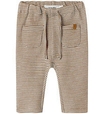 Lil Atelier Bukser - NbmOhio - Turtledove/Sepia Tint Lil Atelier Bukser - NbmOhio - Turtledove/Sepia Tint