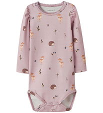 Name It Body l/æ - NbfOtia - Burnished Lilac m. Dyr Name It Body l/æ - NbfOtia - Burnished Lilac m. Dyr