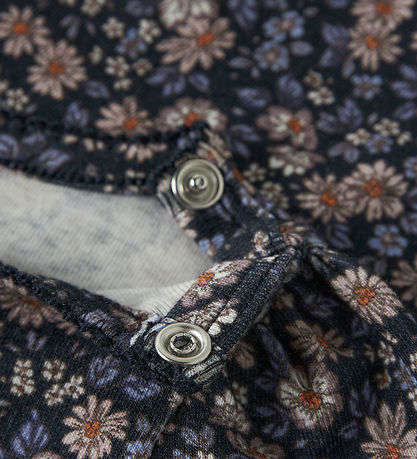 Name It Body l/æ - NbfOalia - Navy Blazer m. Blomster