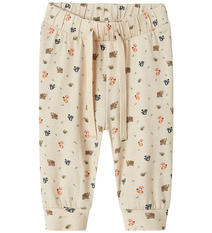 Name It Bukser - NbmOforest - Peyote Melange m. Dyr