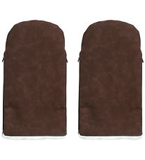 KongWalther Barnevognshandsker - Østerbro - Chocolate Brown Faux KongWalther Barnevognshandsker - Østerbro - Chocolate Brown Faux